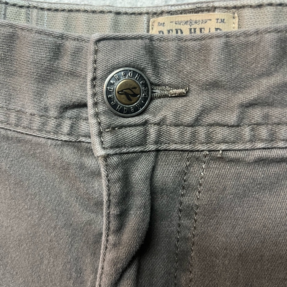 Men's Brown Cargo Pants- Redhead. Size 40 - Picture 4 of 6